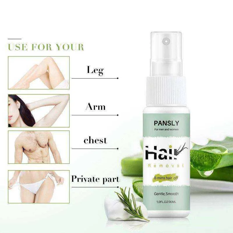 Quality Natural Hair Remover Painless Body Spray