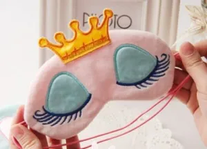 Queen and Crown Eye Cover Mask