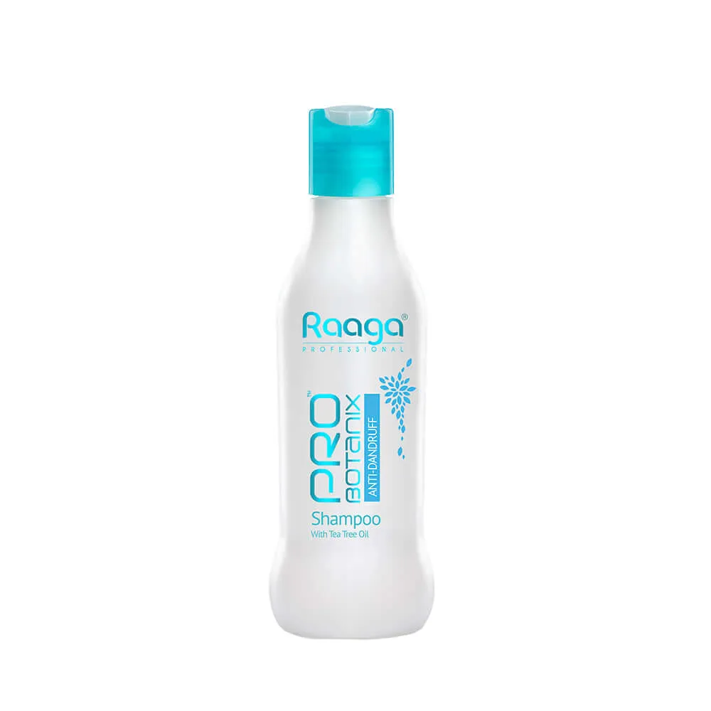 Raaga Professional Pro Botanix Anti-Dandruff Shampoo with Tea Tree Oil | Reduces Itchiness & Flaking, Prevents Dryness