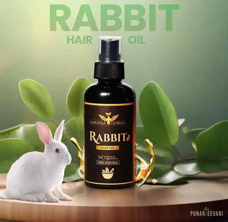 Rabbit Magic Herbal Hair Oil (Pack of 2)