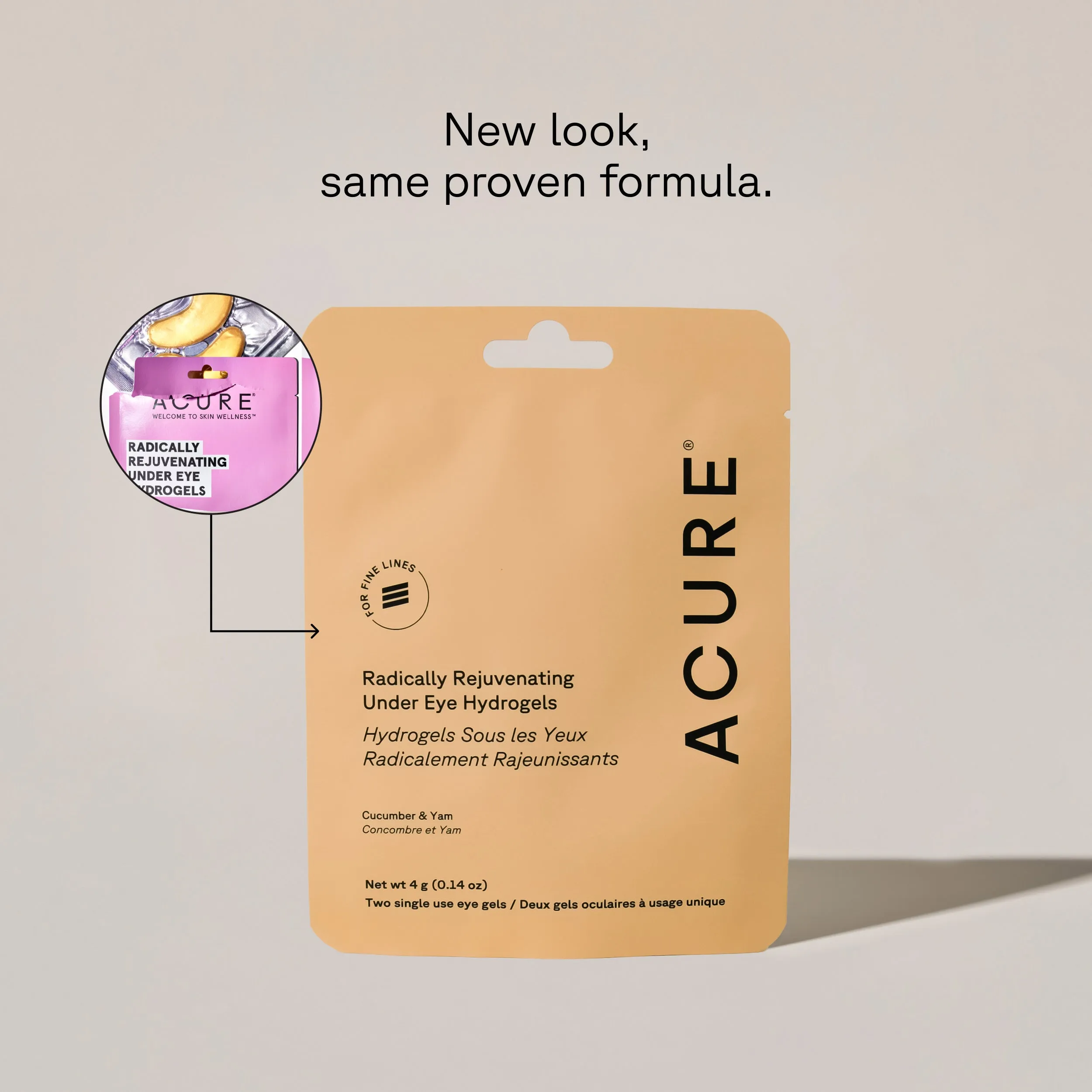 Radically Rejuvenating Under Eye Hydrogels