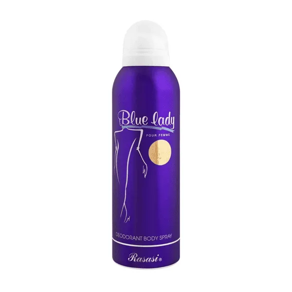 RASASI BLUE LADY DEODORANT BODY SPRAY 200ML