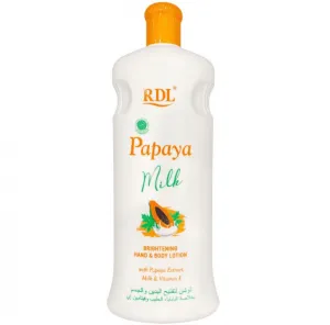 RDL Papaya Milk Brightening Hand & Body Lotion (White) - 600ml