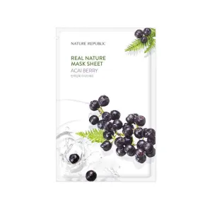 Real Nature Mask Sheet Acai Berry