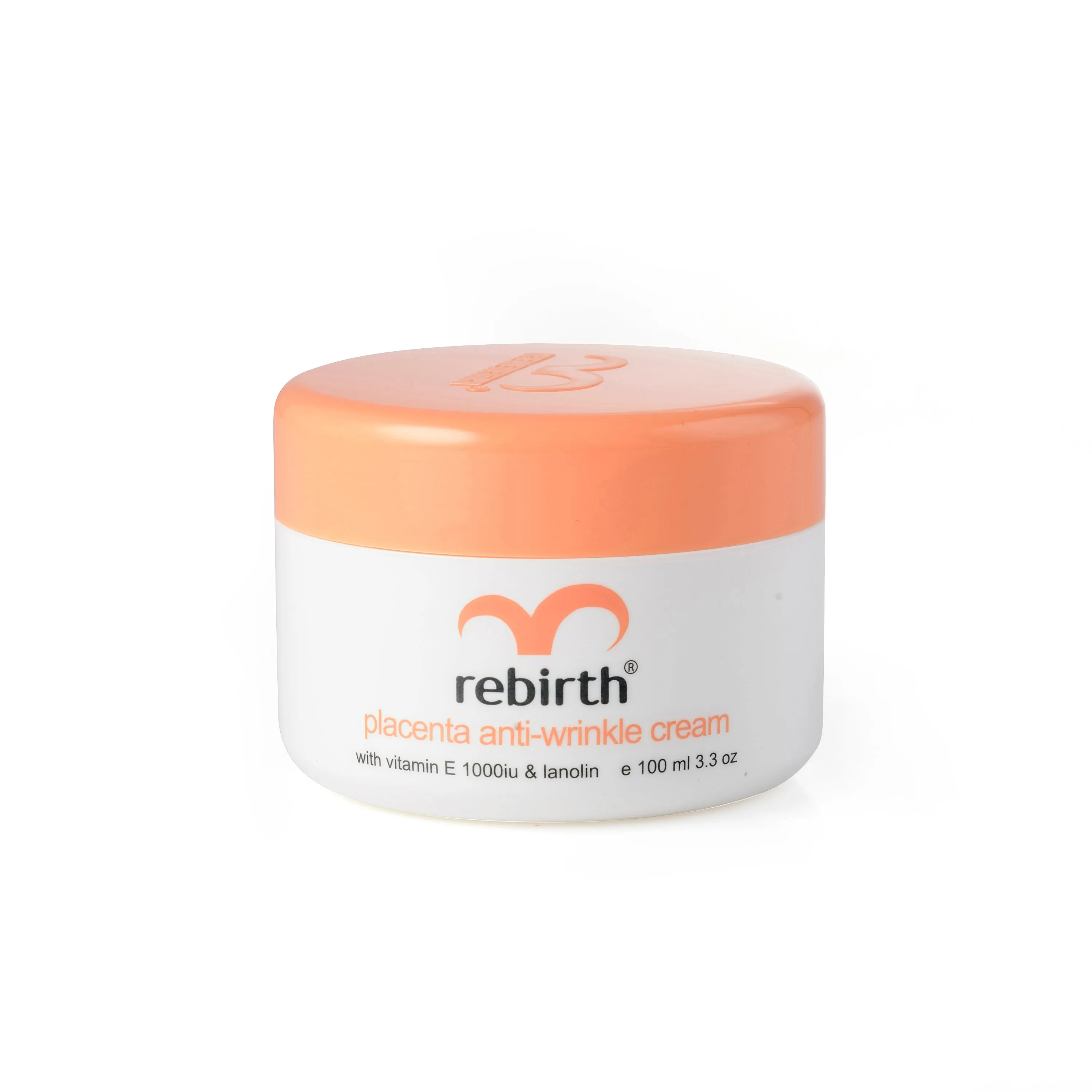 Rebirth Placenta Lanolin & Vitamin E Anti-Wrinkle Cream 100g