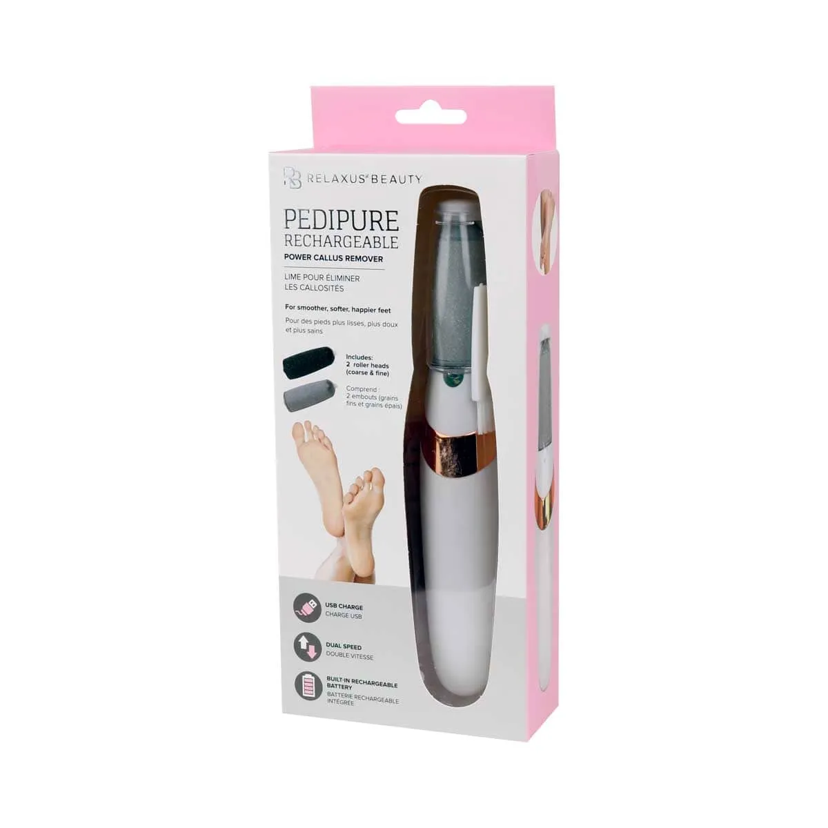 Rechargeable Pedipure Callus Remover