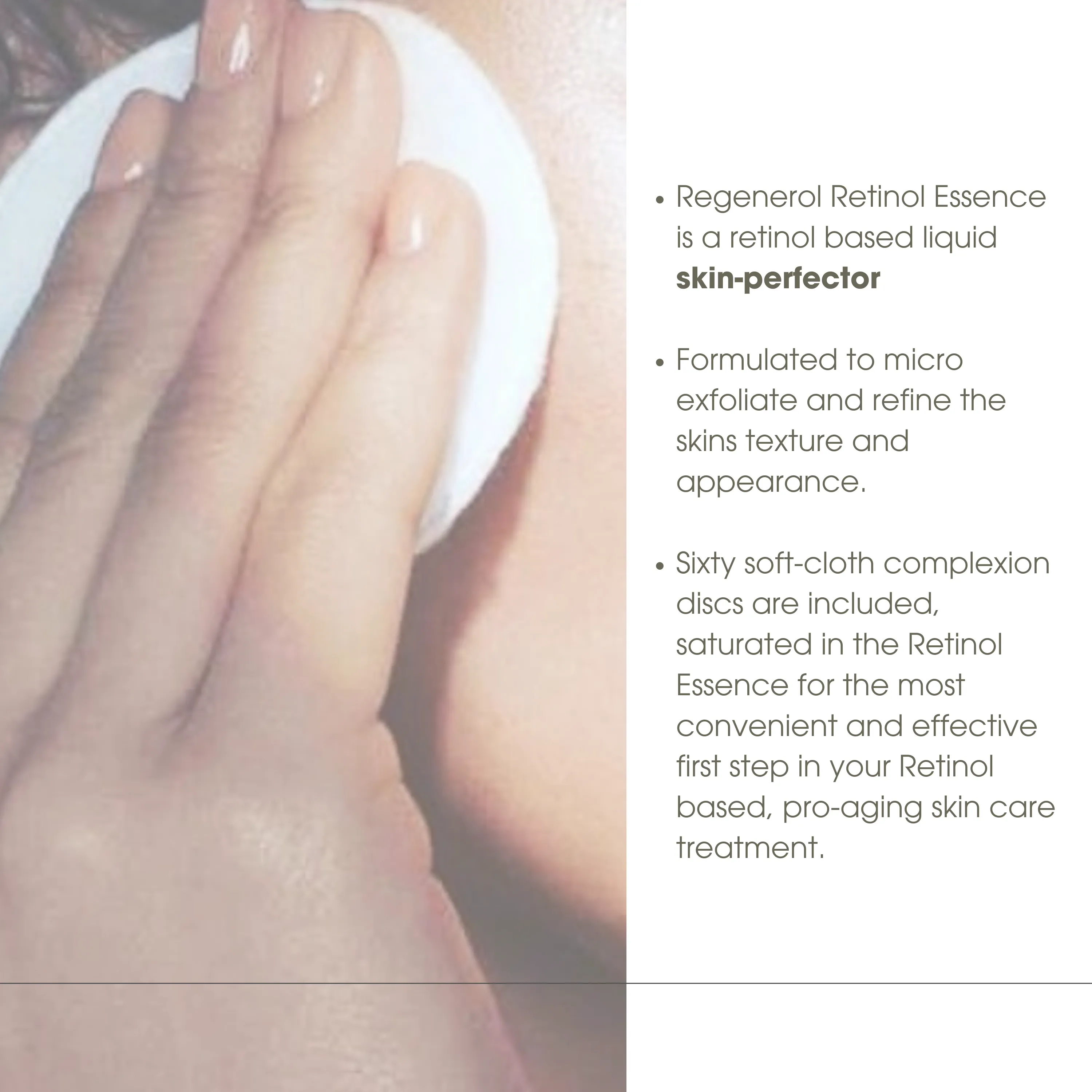 Regenerol Retinol Essence Exfoliating Treatment Discs