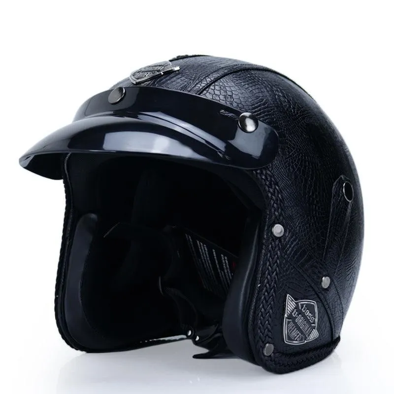 Retro Motorcycle Helmet Male Motorcycle