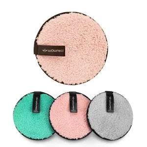 Reusable Sponge Makeup Remover Pad Cloth Face & Eye Cleansing Round Circle Puff Eco-friendly Washable Makeup Removing Pad