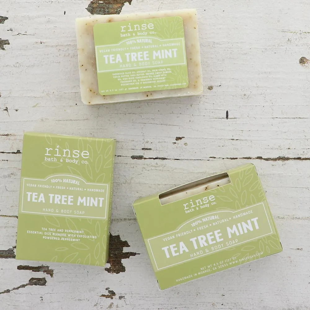 Rinse Bath Body Inc - Soap - Tea Tree Mint