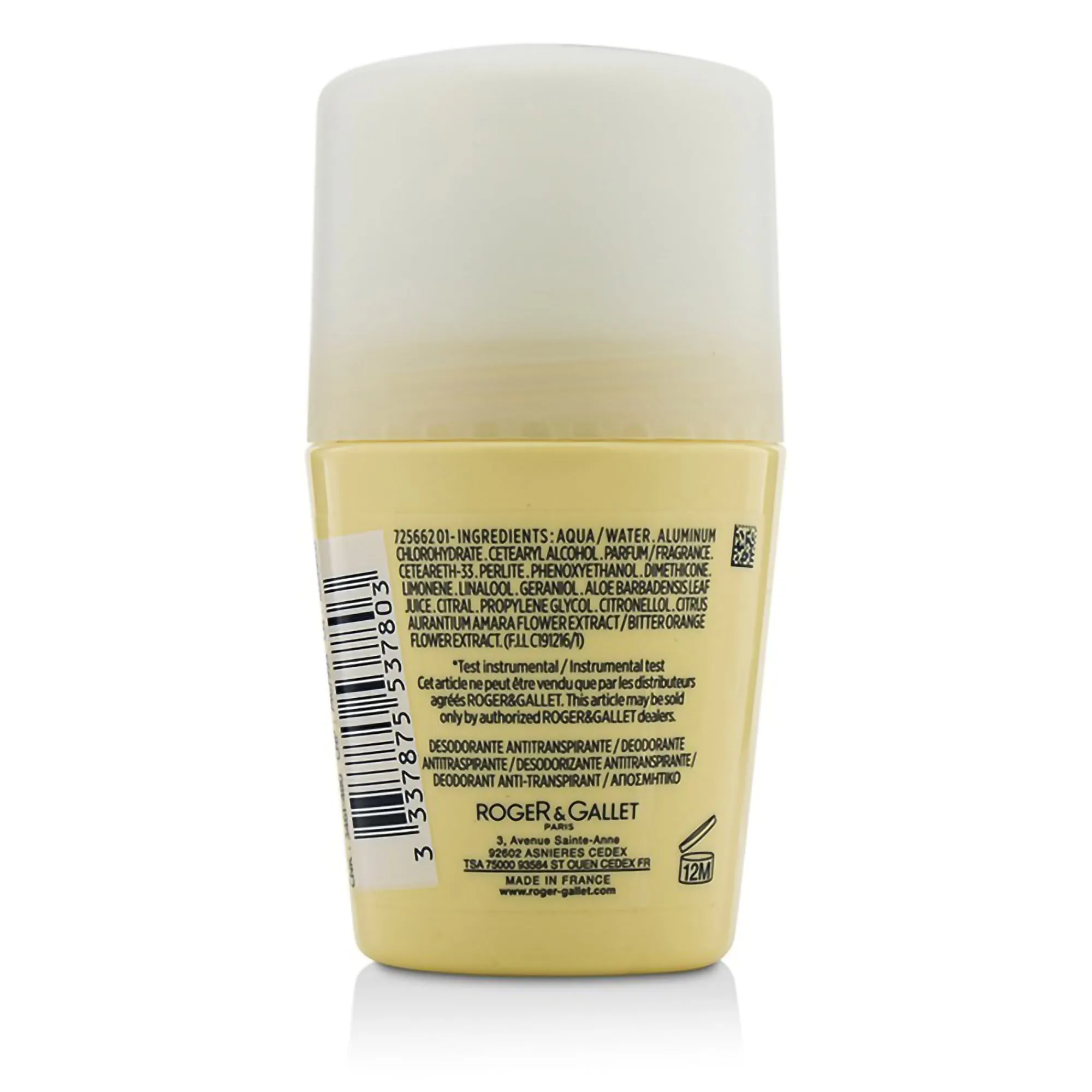 Roger & Gallet Bois D'Orange 48 Hour Anti Perspirant Deodorant Roll On