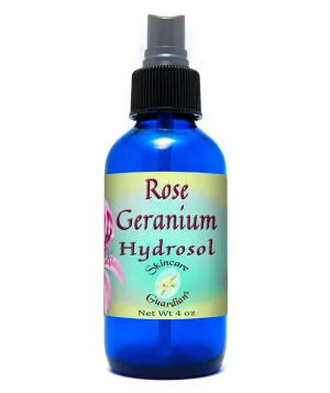 Rose Geranium Hydrosol- Hidrosol de Geranio Rosa- *For All Skin Types*  4 oz Mister