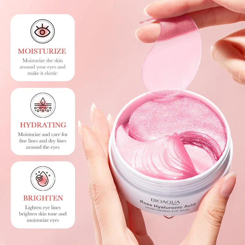 Rose  Hyaluronic  Moisturizing Eye Mask