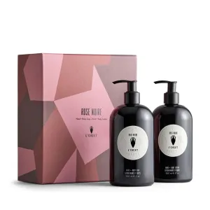 Rose Noire Hand/Body Soap & Lotion, Set of 2