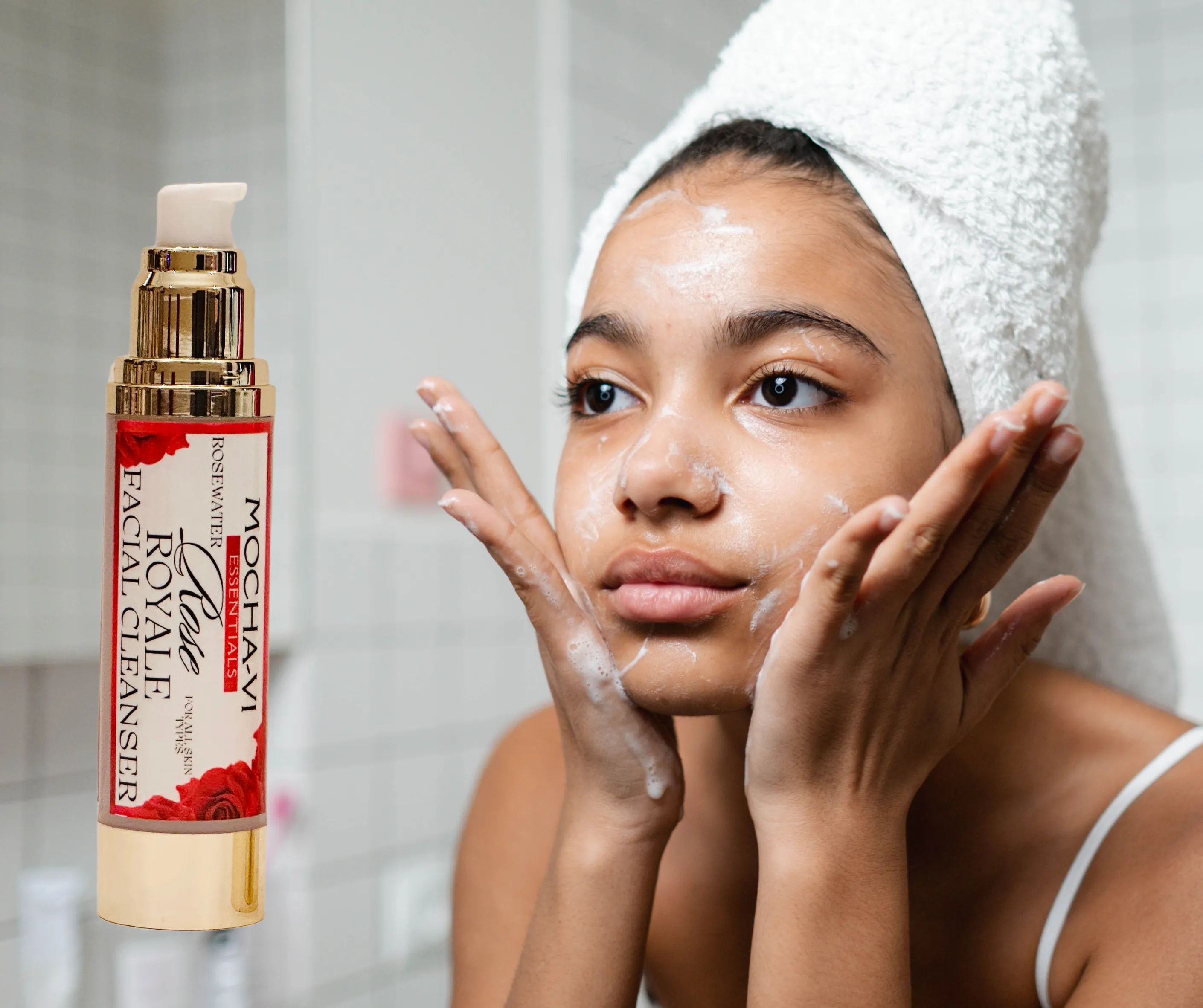 Rose Royale Rose Water & Hyaluronic Acid Facial Cleanser
