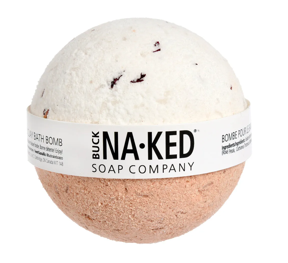 Rose with Moroccan Red Clay Bath Bomb