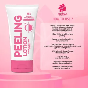 Rosmar Peeling Lotion Scar and Stretchmark Remover - 100ml