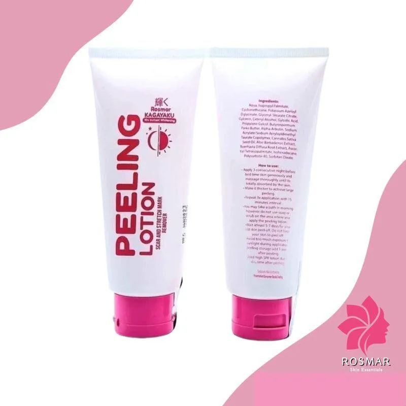 Rosmar Peeling Lotion Scar and Stretchmark Remover - 100ml