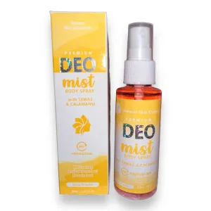 Rosmar - PREMIUM DEO MIST with TAWAS & CALAMANSI 60 ml ( YELLOW )