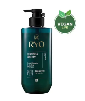 RYO Deep Cleansing & Cooling Shampoo Citrus Scent 480ml