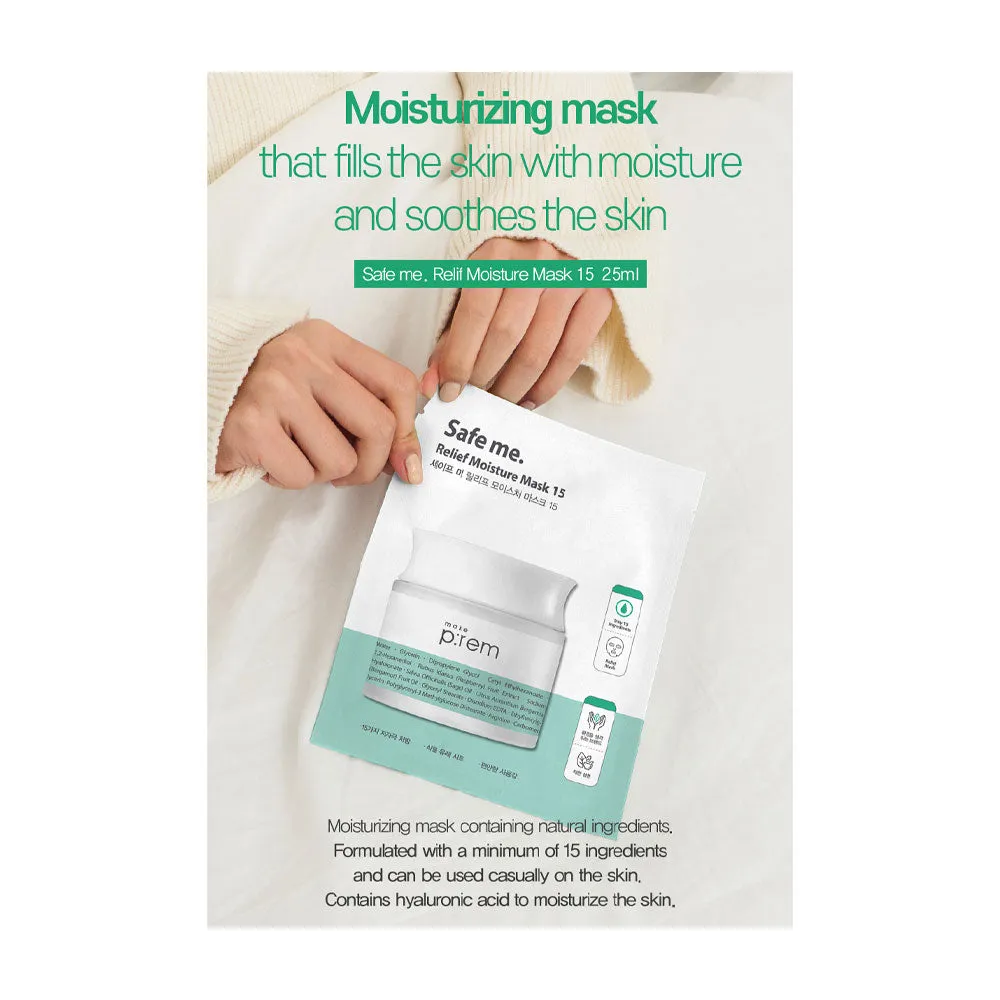 Safe me. Relief Moisture Mask 15