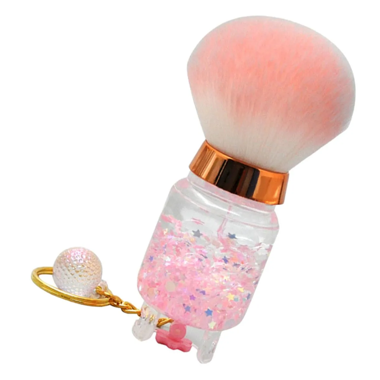 SAFIGLE Blush Brush for Women Portable Powder Brush with Soft Bristles Precision Highlighter Makeup Tool Lightweight Face Brush for Travel Versatile Cosmetics Tool for Easy Application