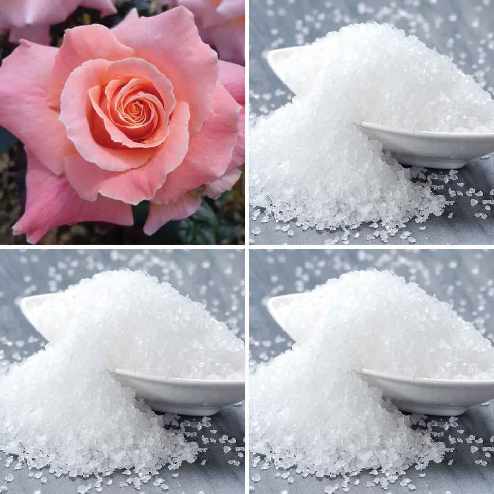 Salt Soap with Rose