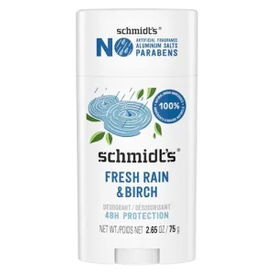 Schmidt's Deodorant - Fresh Rain   Birch Deodorant, 75 g