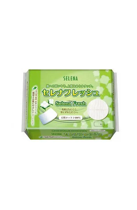SELENA FRESH COTTON FACIAL PUFFS 110