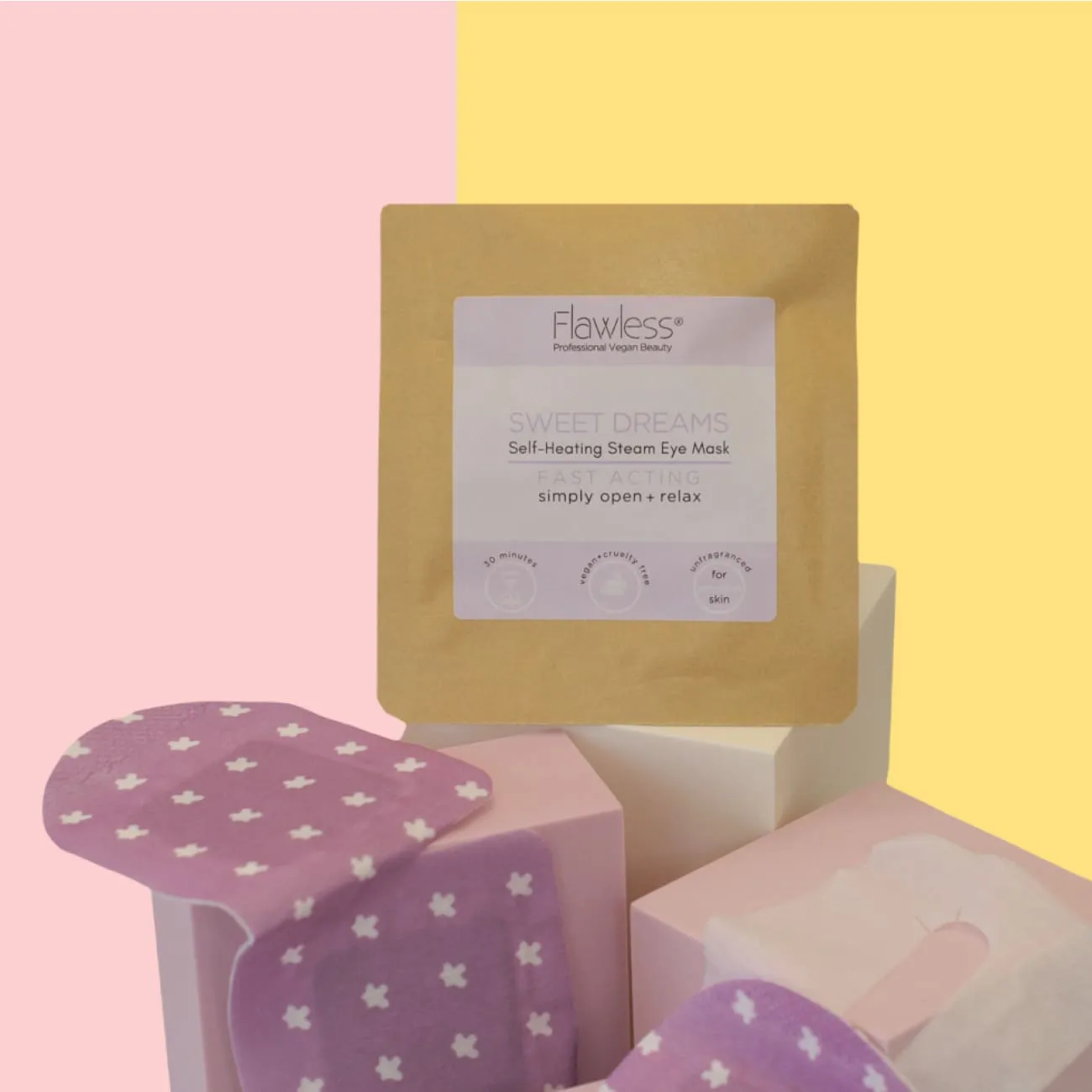 Self Heating Eye Relaxation Steam Eye Mask- 6 left in stock