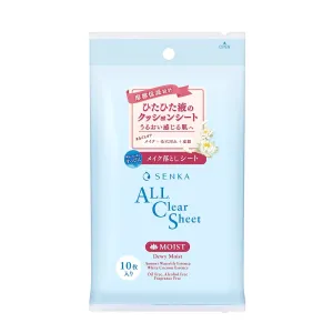 Senka All Clear Sheet Moist Cvs (10S)