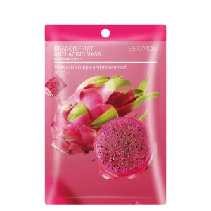 SEOMOU Dragon Fruit Anti-Aging Korean Mask