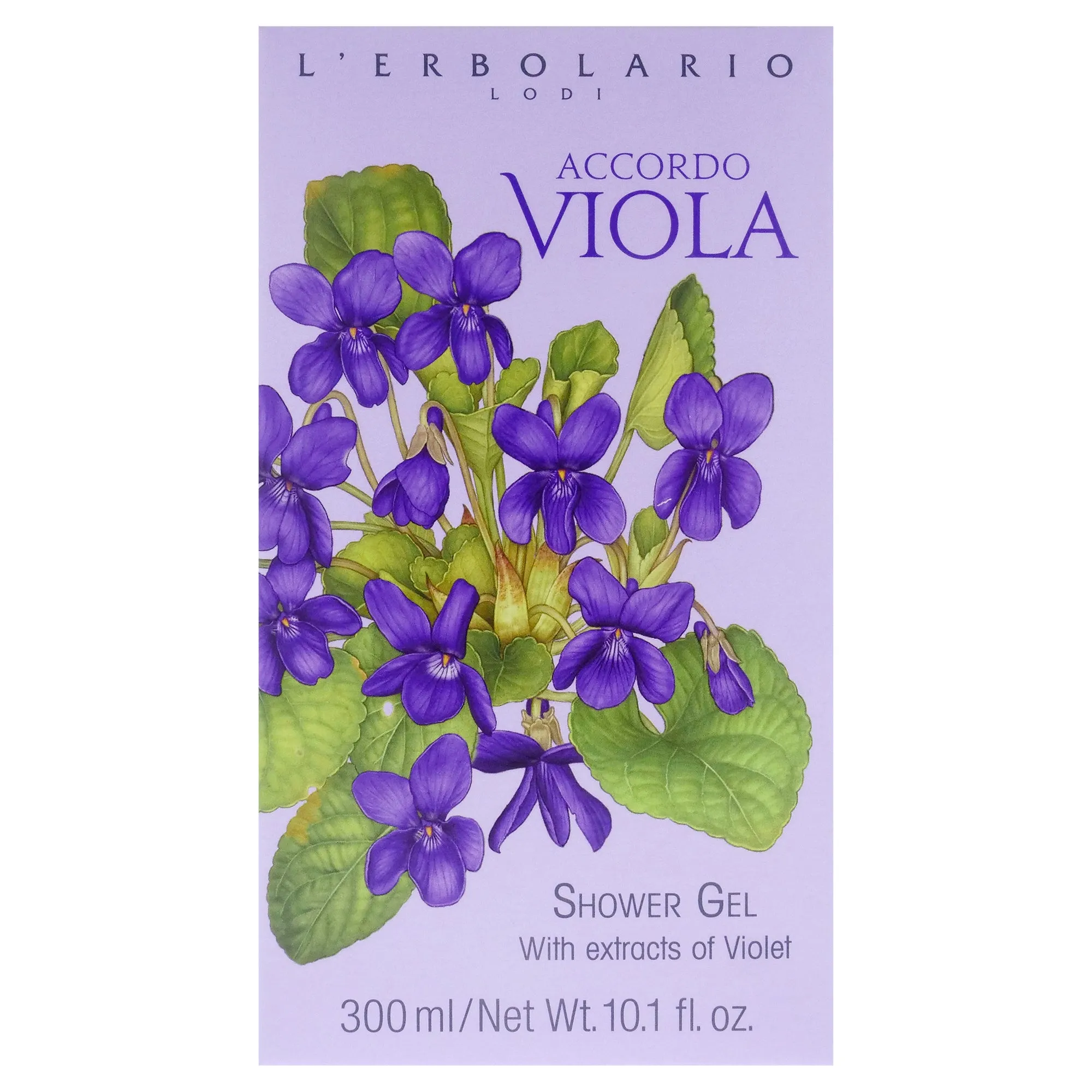 Shower Gel - Accordo Viola by LErbolario for Women - 10.1 oz Shower Gel