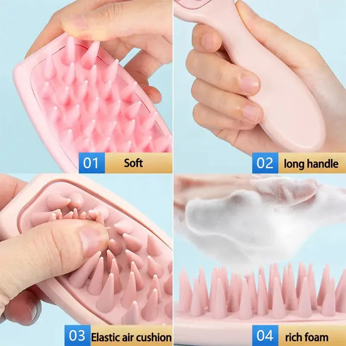 Silicon Head Scalp Massager Comb