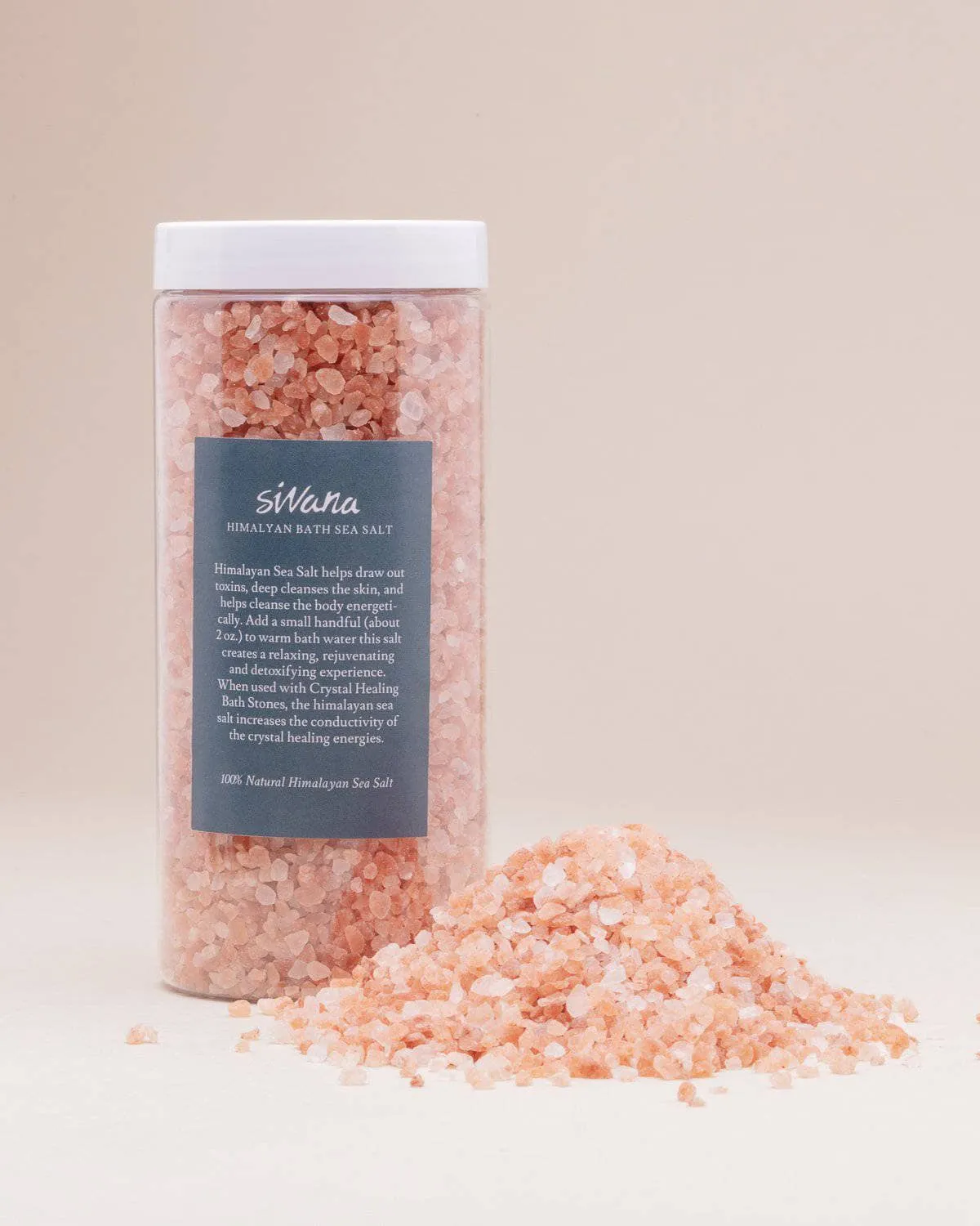 Sivana Himalayan Bath Sea Salt - 16 oz.