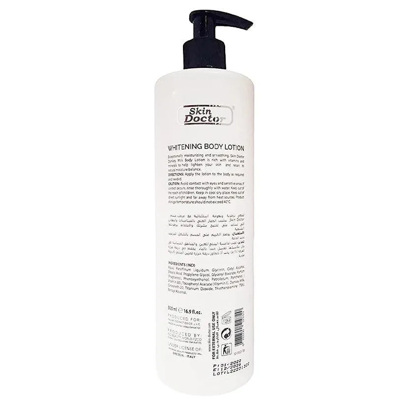 Skin Doctor Donkey Milk Whitening Body Lotion - 500ml