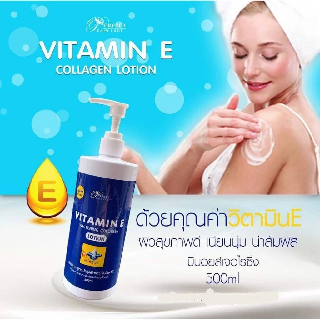 Skin Lady Vitamin E Whitening Collagen Lotion - 500ml