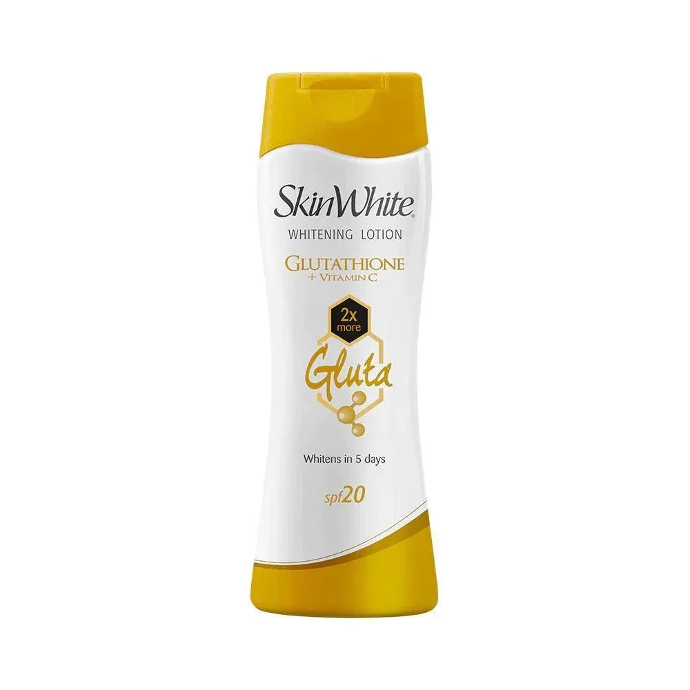 Skin White Whitening Glutathione 2xGluta spf20 Lotion 100ml (1 1) Offer