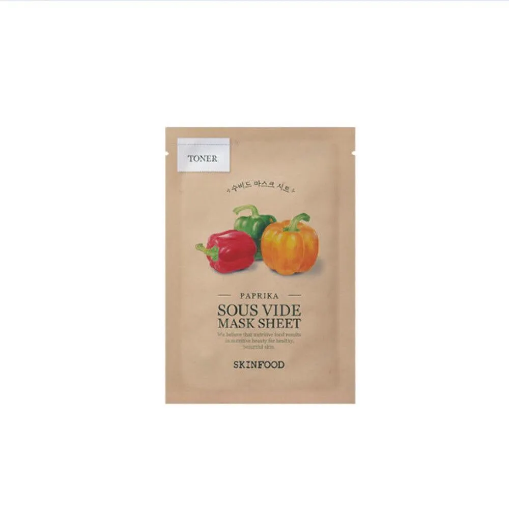 SKINFOOD Sous Vide Mask Sheet الماسكات الورقية للوجه