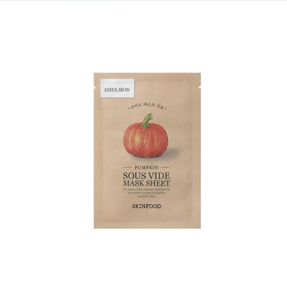 SKINFOOD Sous Vide Mask Sheet الماسكات الورقية للوجه