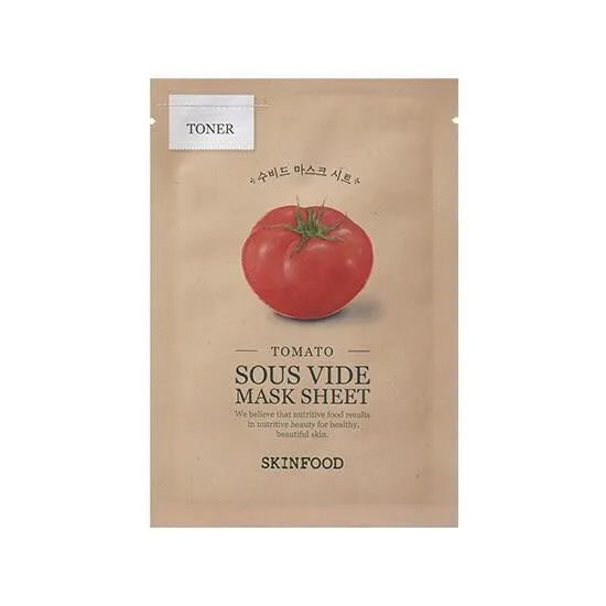 SKINFOOD Sous Vide Mask Sheet الماسكات الورقية للوجه