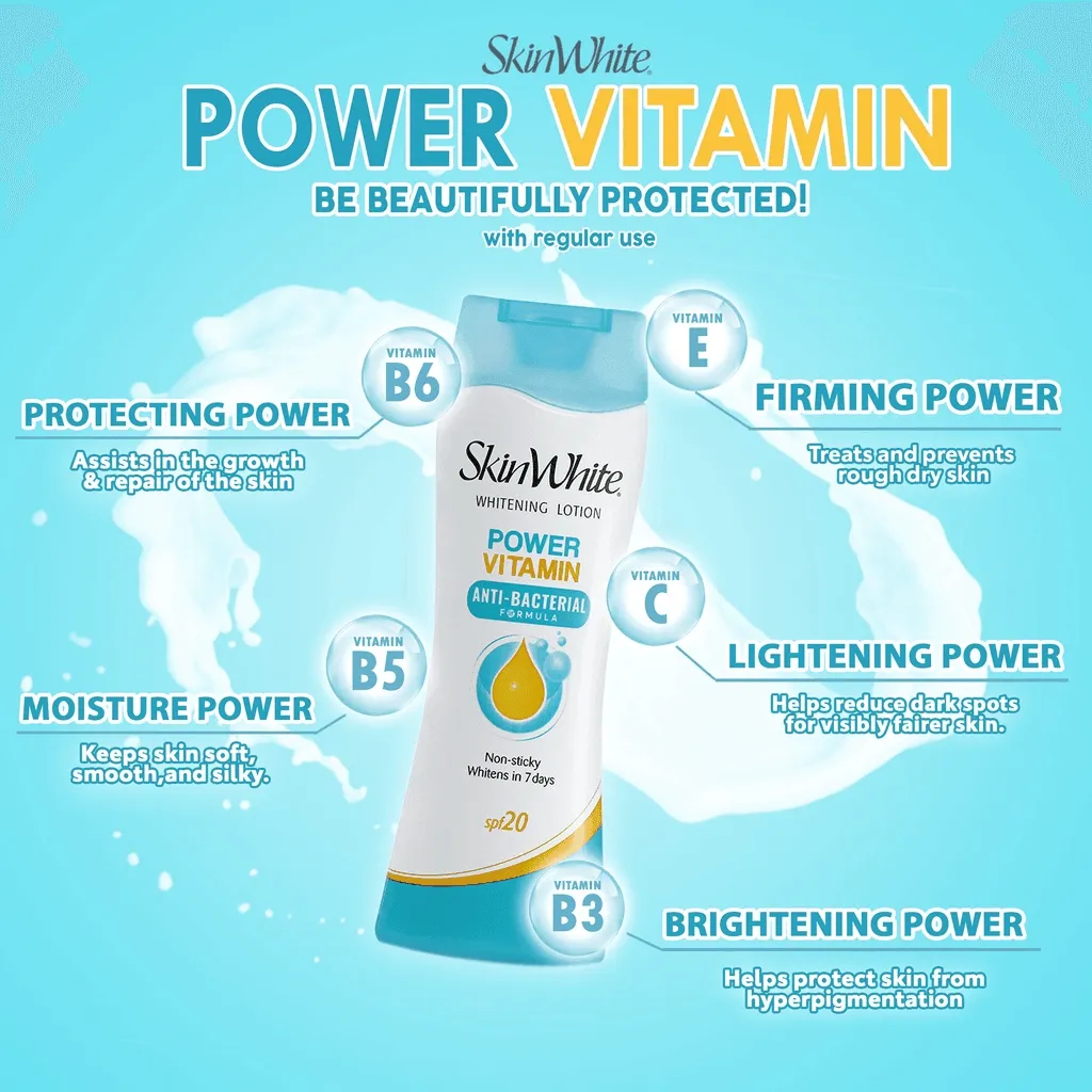 SkinWhite Whitening Power Vitamin Lotion SPF20 - 200ml