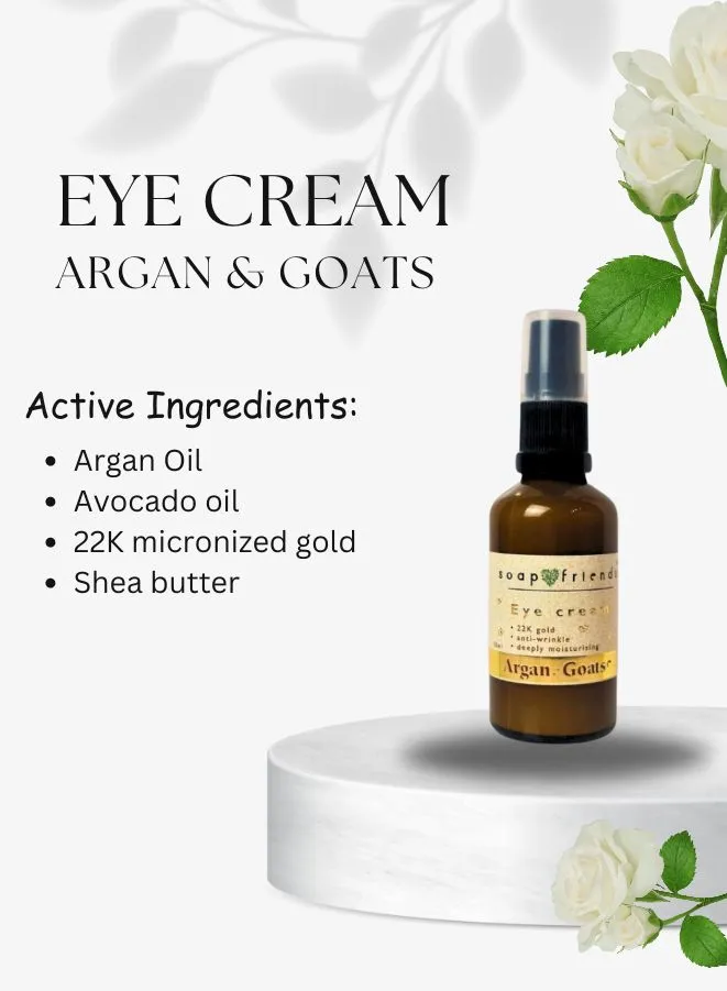 Soap&Friends 100% Organic Anti-Wrinkle Eye Cream | 50 ml