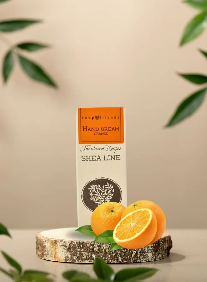 Soap&Friends Citrus Burst Hand Cream 20% Shea Butter Orange - Vitamin Boost, 80 ml