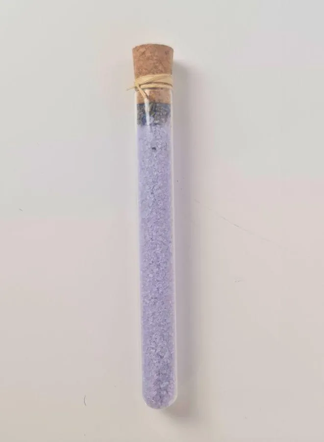 Soap&Friends Lavender Bath Salt for Relaxation and Youthful Renewal 100 g