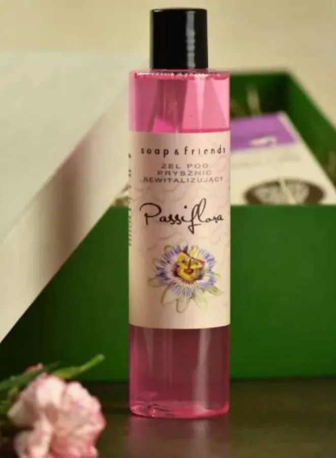 Soap&Friends Passion flower Shower Gel with Moisturizing Avocado Oil - 250 ml