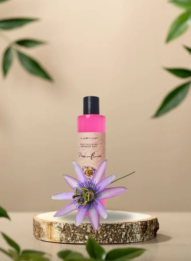 Soap&Friends Passion flower Shower Gel with Moisturizing Avocado Oil - 250 ml