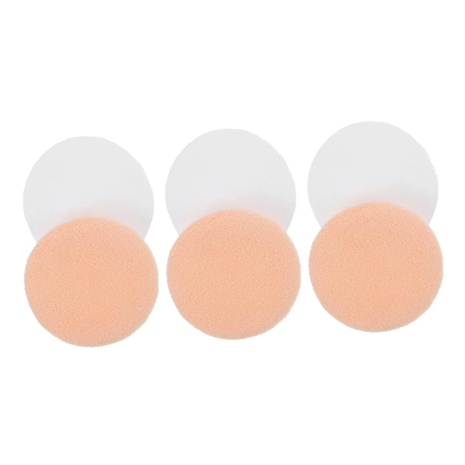 SOIMISS 20Pcs Cosmetic Puff Soft Loose Powder Puff for Foundation Powder Application Convenient for Home Travel Use
