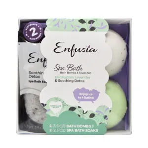 Spa Bath Set - Eucalyptus Lavender & Soothing Detox