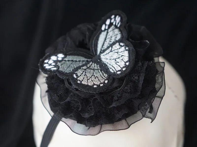 Strange Sugar~Gothic Lolita Butterfly Eye Mask